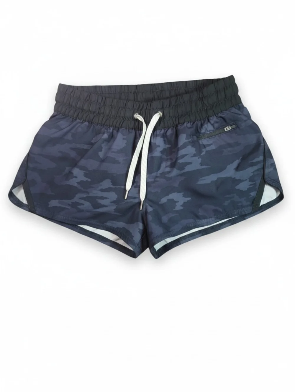 Vuori Clementine 2.0 Shorts 2.5" Black Camo S Athletic Running Gym Shorts - Picture 6 of 9